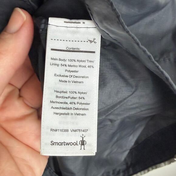 Smartwool Men's Merino Sport Ultra Light Vest Size XL Black Vented Nylon - Picture 6 of 8